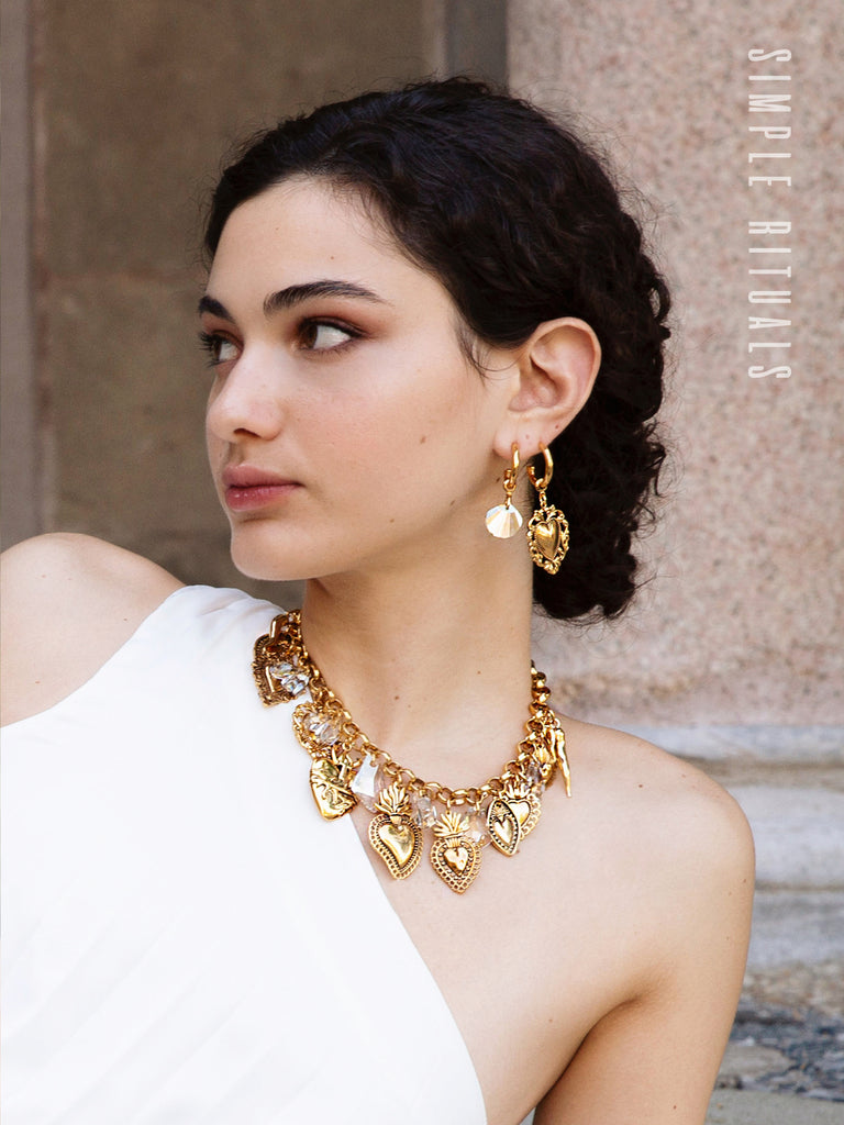 Simple rituals earrings Clearance