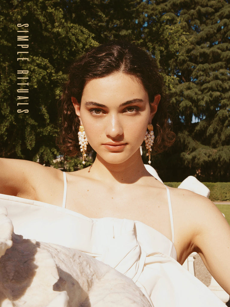 Simple rituals earrings Clearance