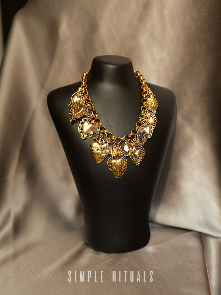 23FW [ Heart of Napoli ] Royal holiday necklace