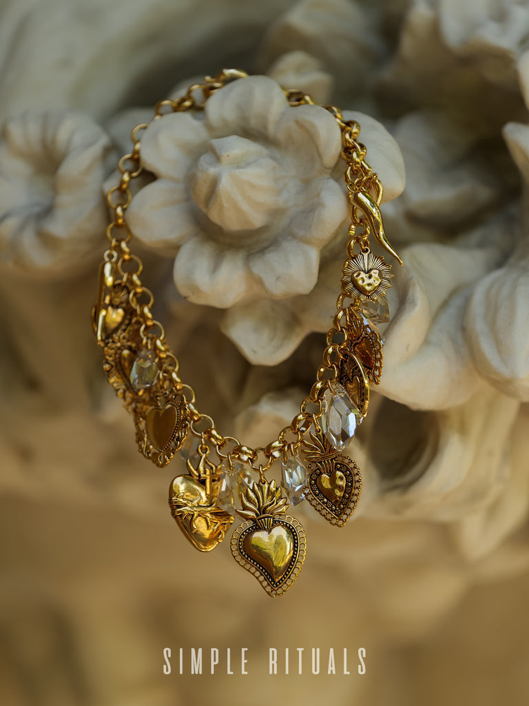 23FW [ Heart of Napoli ] Royal holiday necklace