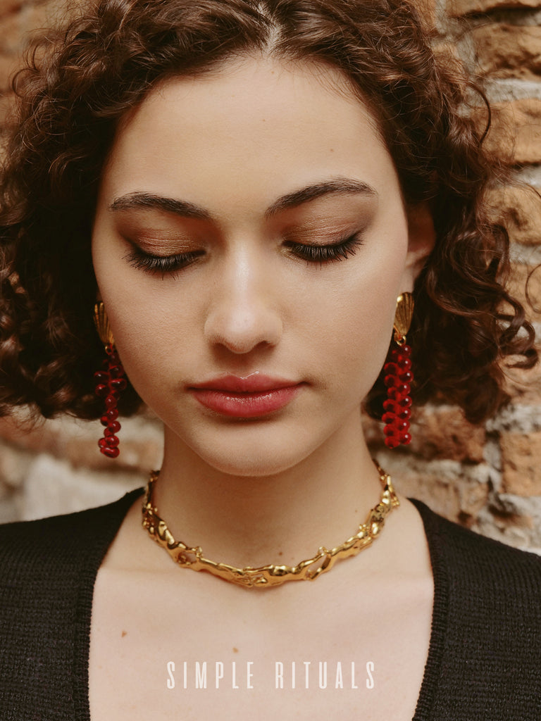 Simple rituals earrings Clearance