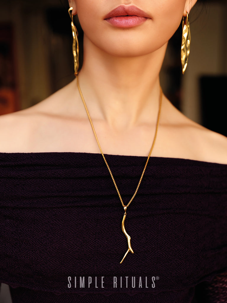 24FW [ the Charms of Natural ] Branches of Elegance Pendant and Necklace